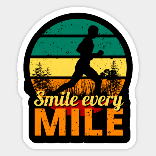 Running Marathon Jogging Miles Jogger Runner Sticker